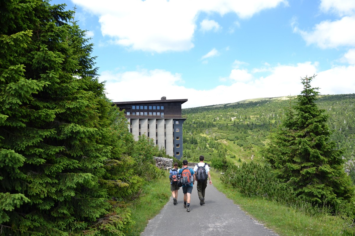 Wandelen in het Reuzengebergte Bouda_Krkonose