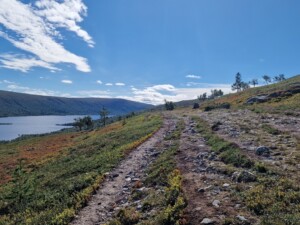 wandelpad van Sylen terug naar Grövelsjön