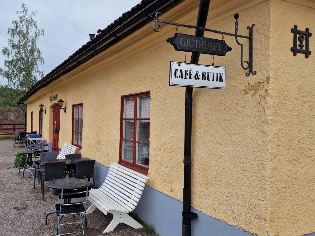 Café bij Falun kopermijn, Falu Gruva