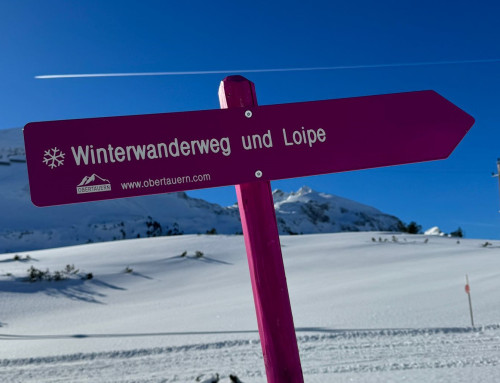Wandelen in winters Obertauern, Salzburgerland