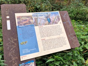 Park de Meer - Watergraafsmeerroute - bord met info