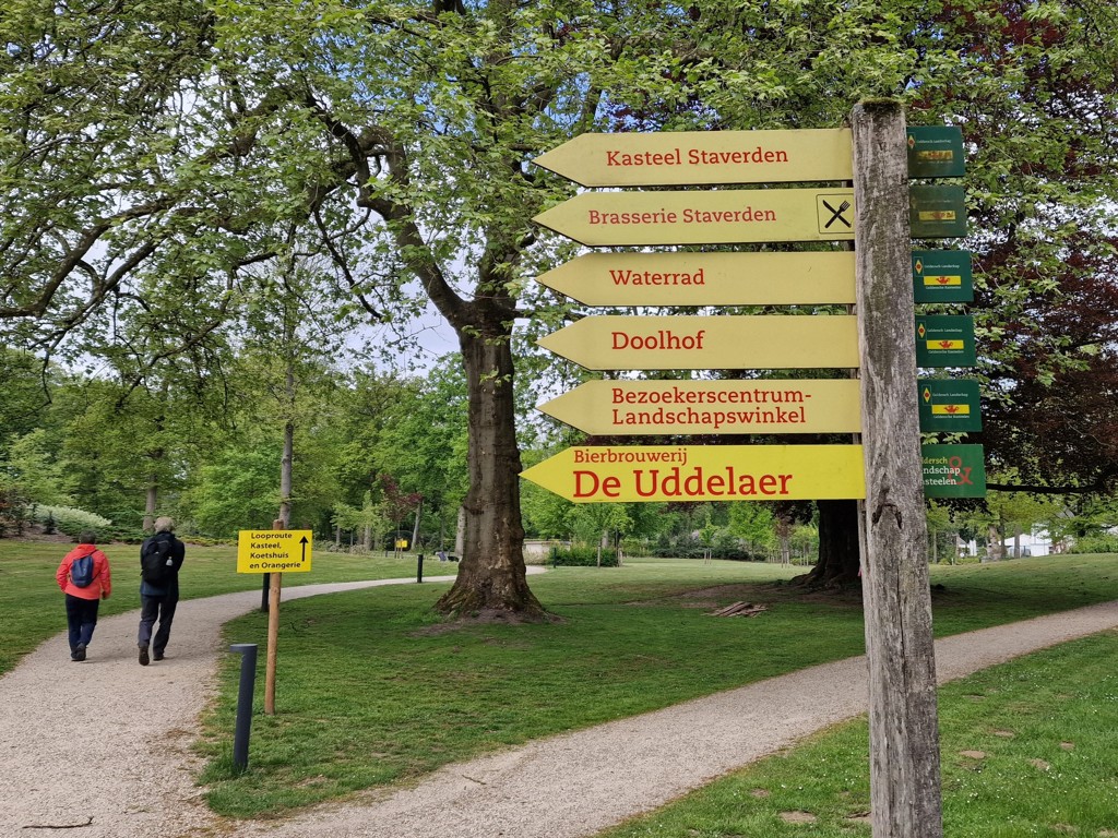 Landgoed Staverden routeborden