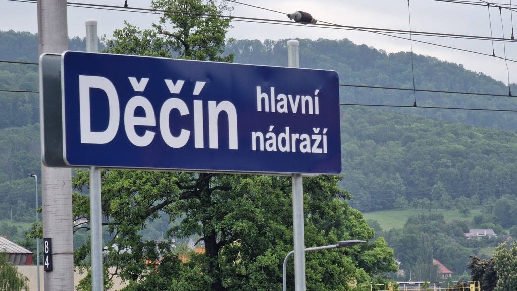 treinstation Děčín