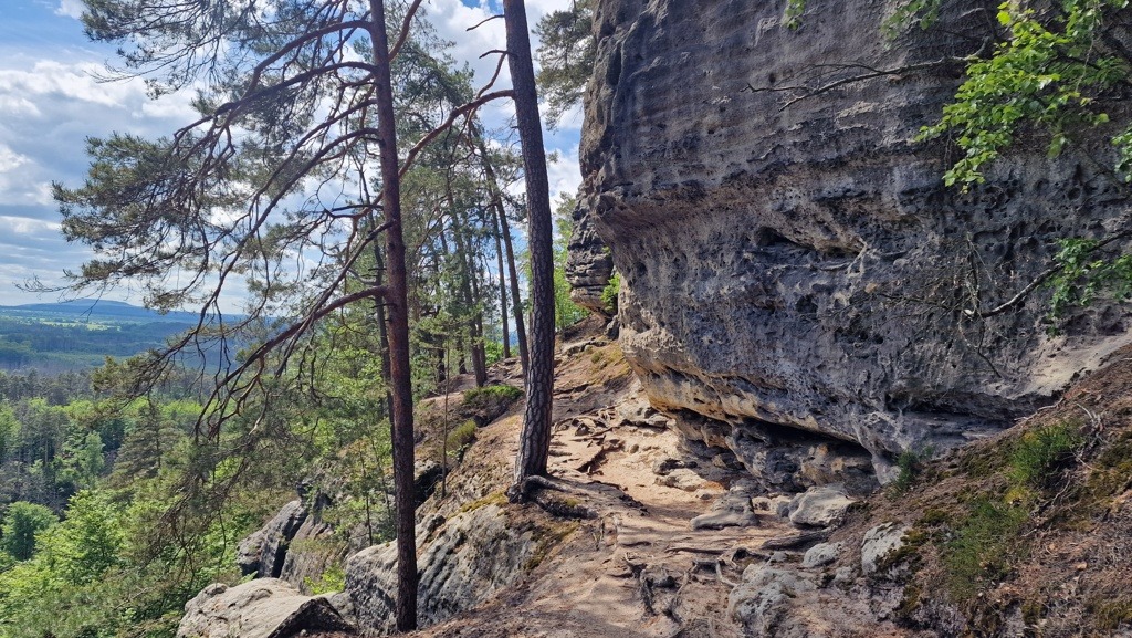 wandelpad Hřebenovka