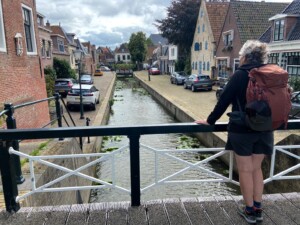 Franeker - zicht op gracht.