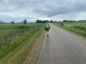 Jabikspaad - wandelen over lange rechte wegen