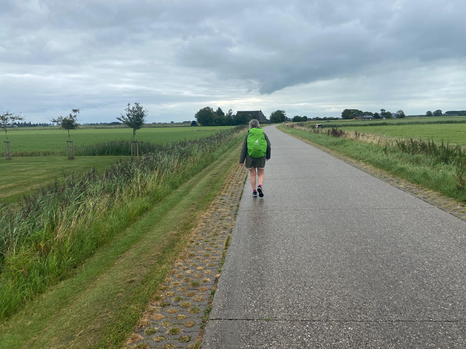 Jabikspaad - wandelen over lange rechte wegen