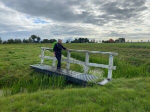 wit bruggetje op Jabikspaad
