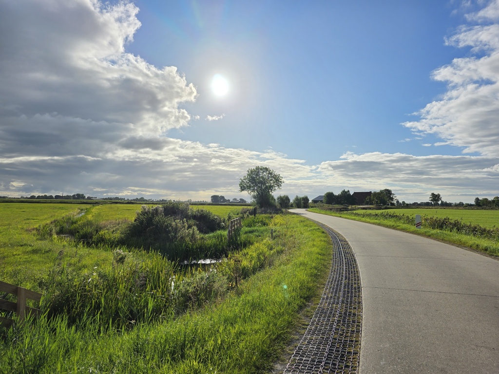 mooie Friese lange wegen