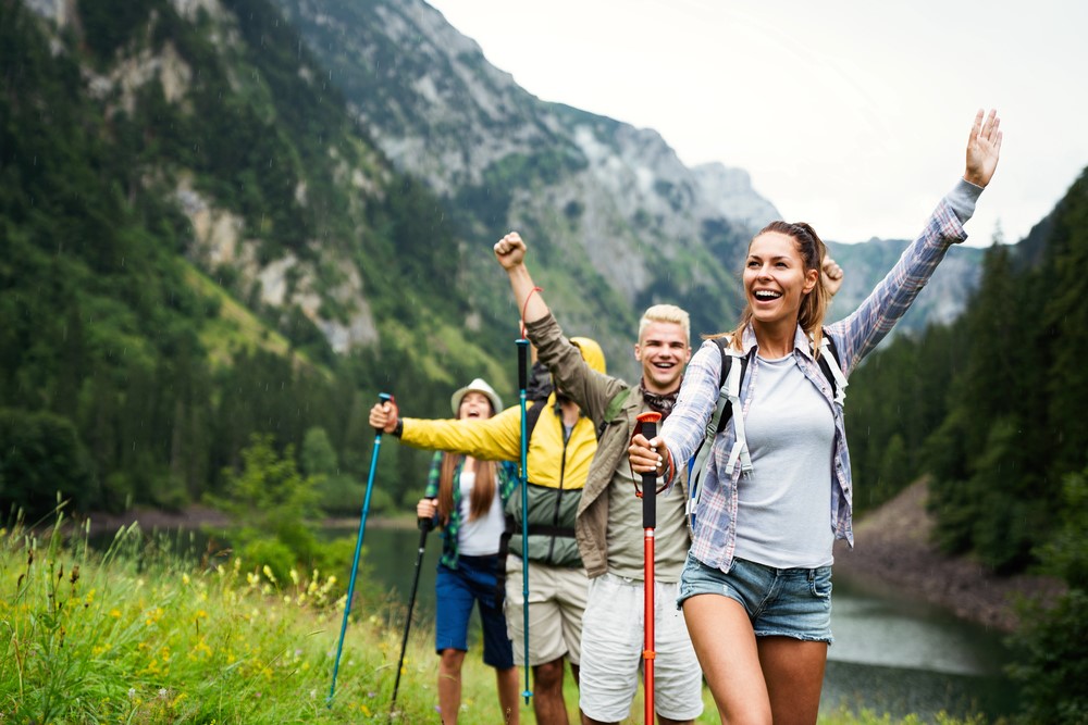 gezellig wandelen wandelvakantie goed verzekerd op pad