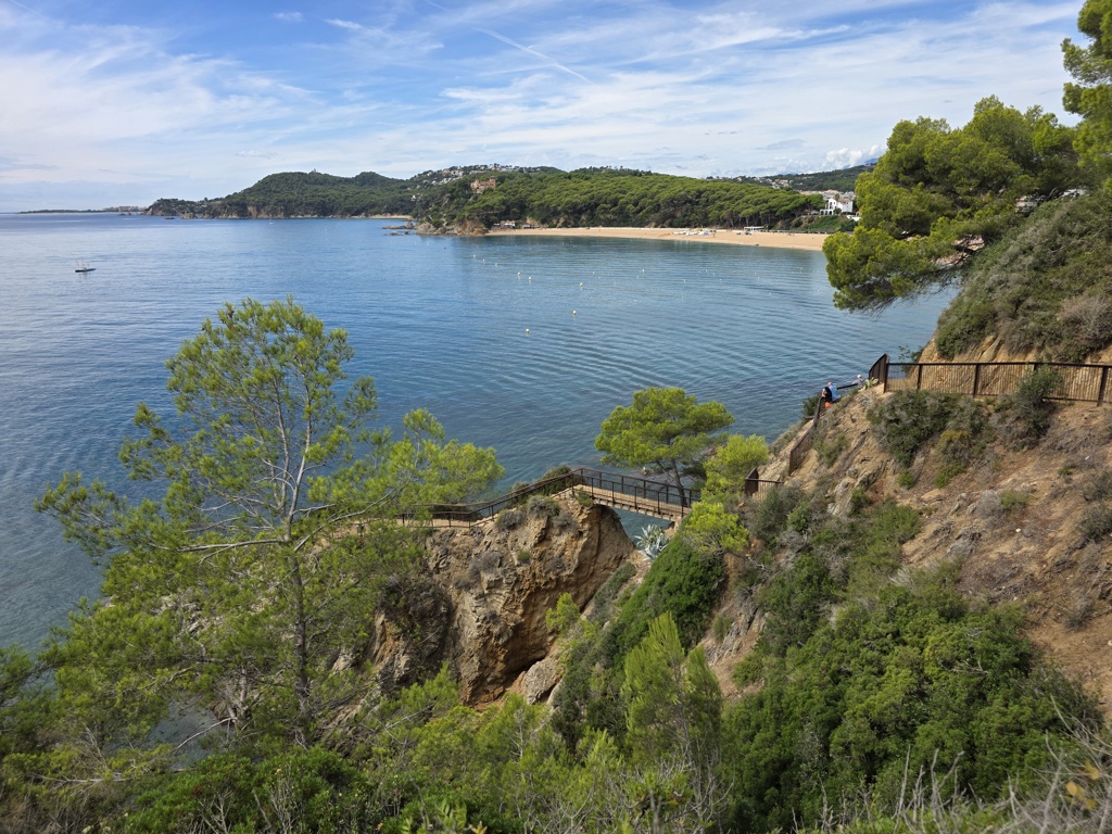GR 92 van Lloret de Mar naar Blanes, Costa Brava