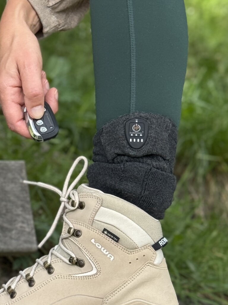 heatperformance 1 verwarmde sokken met afstandsbediening