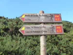 Madeira - wegwijzers wandelen borden