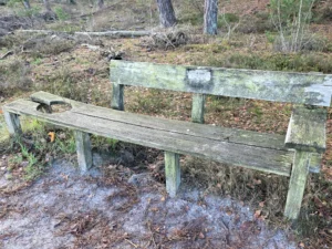 Hendriksbos wandelbankje