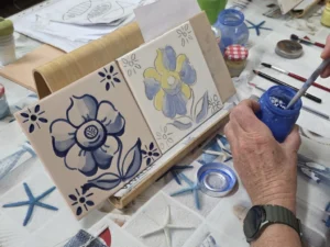 Portugese tegels schilderen