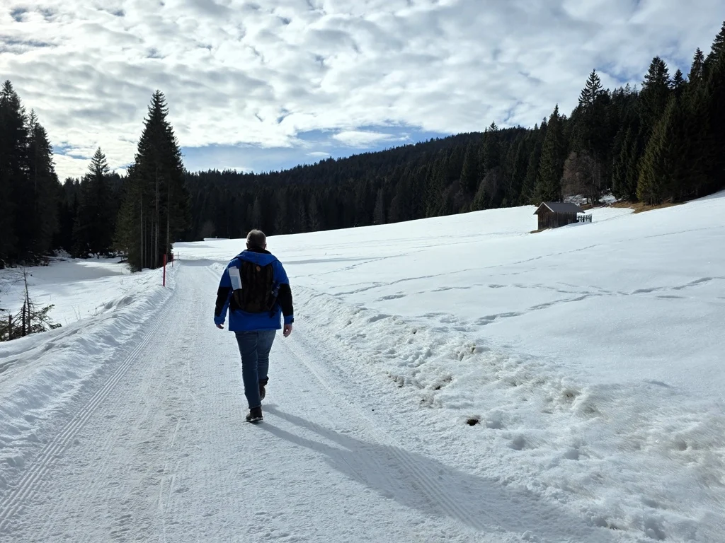 winterwandelen Seefeld Tiroler Hoogplateau