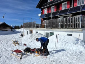 tobaggoing beim Neuhornbachhaus
