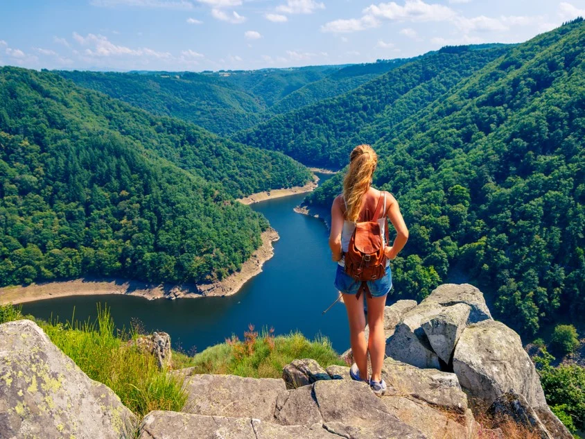Dordogne rivier - uitzicht - view