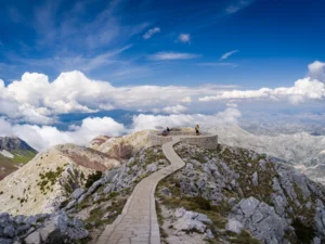 berg Njegos Mausoleum monument Mount Lovcen Montenegro