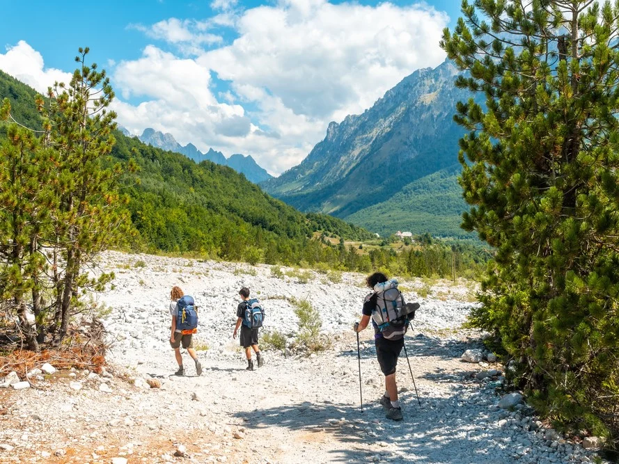 wandelaars Albanië, Valbona Valley trail, Theth 
