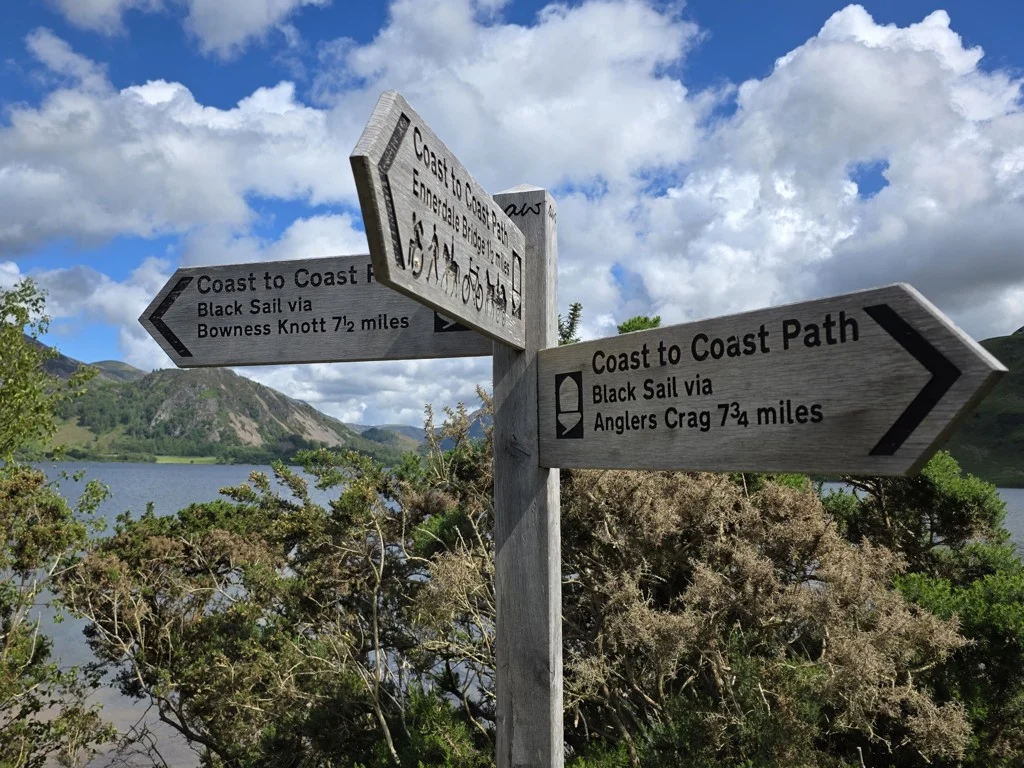 Ennerdale Water - sign