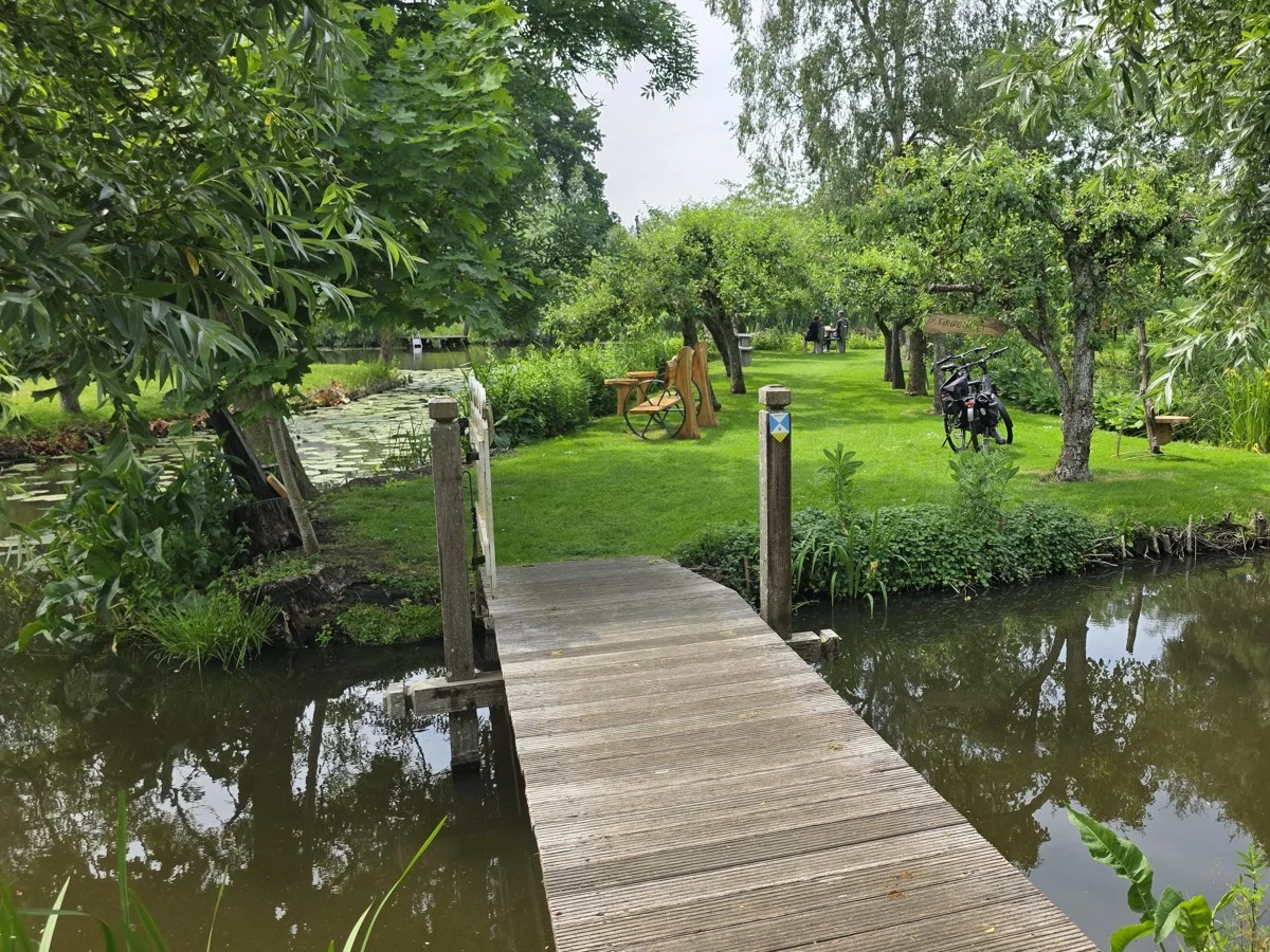 Langs de Vlist pauzeplekje